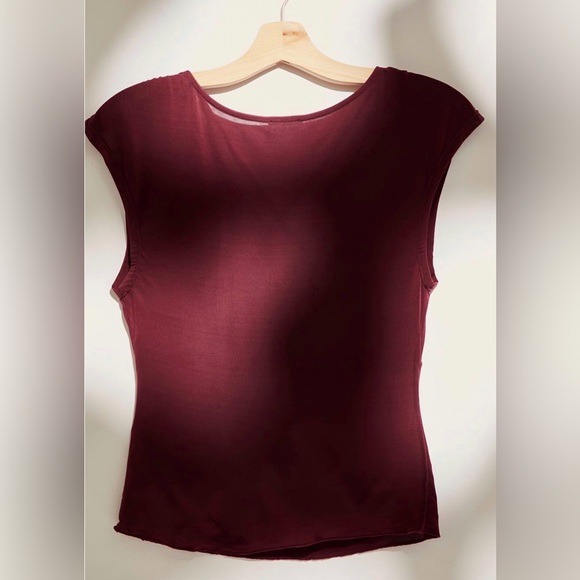 FREE PEOPLE Intimately Acai Silky Stretch Strappy Baby Tee XS NWT - Picture 4 of 10